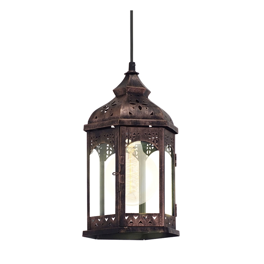 Eglo 49224 - Lampadario REDFORD 1 1xE27/60W/230V