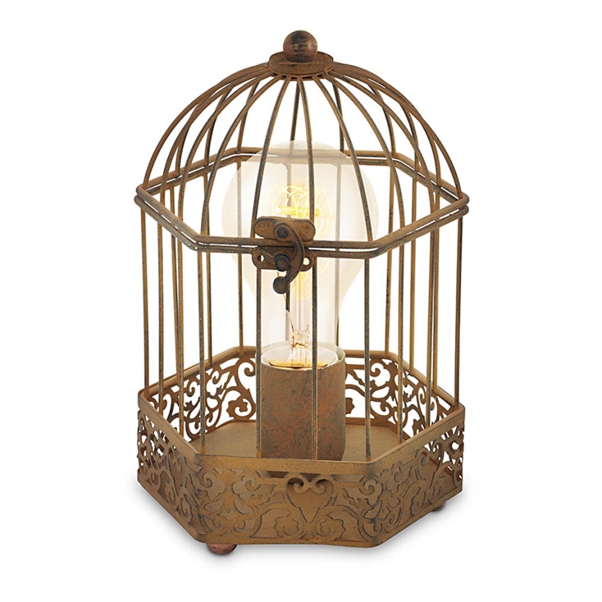 Eglo 49287 - Lampada da tavolo HARLING 1xE27/60W/230V