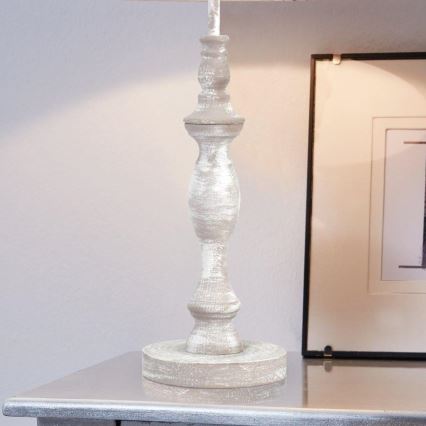 Eglo 49303 - Piede lampada VINTAGE 1xE14/40W/230V patina grigia