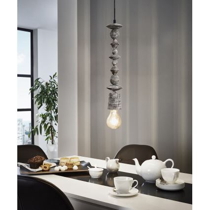 Eglo 49372 - Suspension AVOLTRI 1xE27/60W/230V