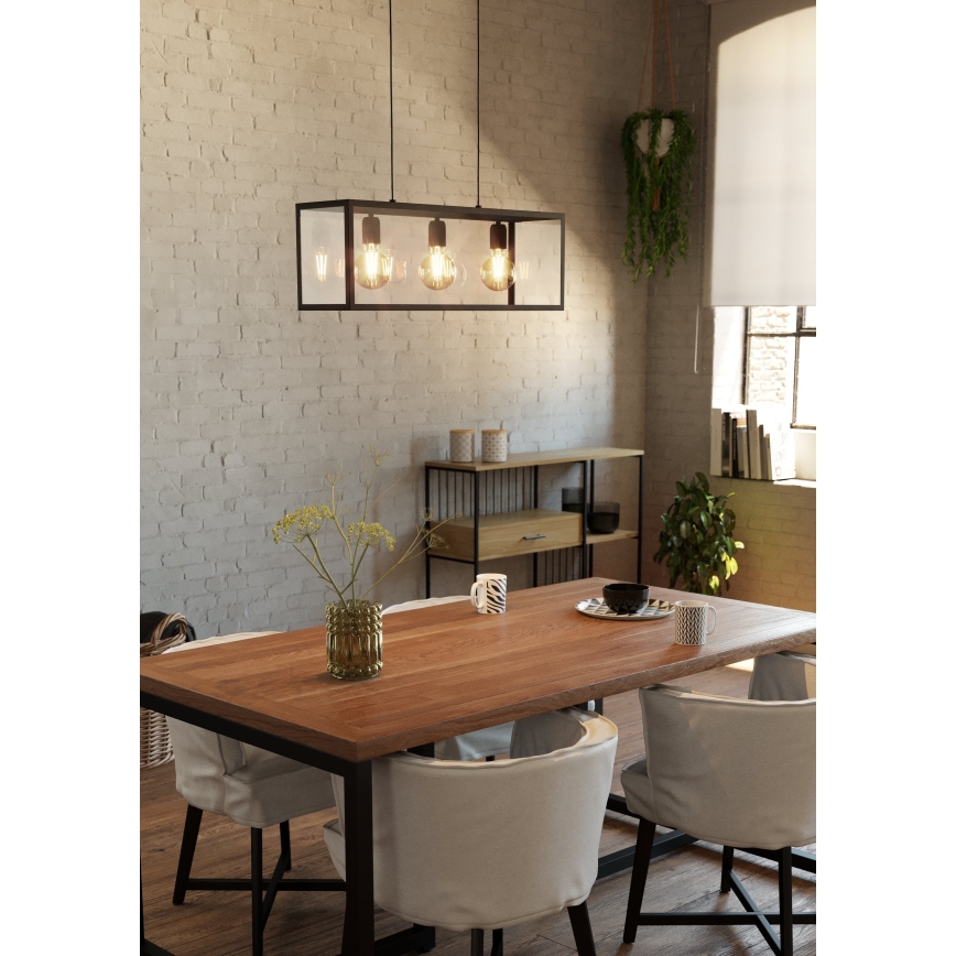 Eglo - Lampadario 3xE27/60W/230V