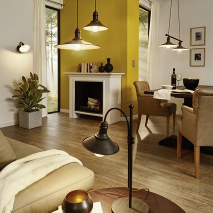 Eglo - Lampadario 1xE27/60W/230V