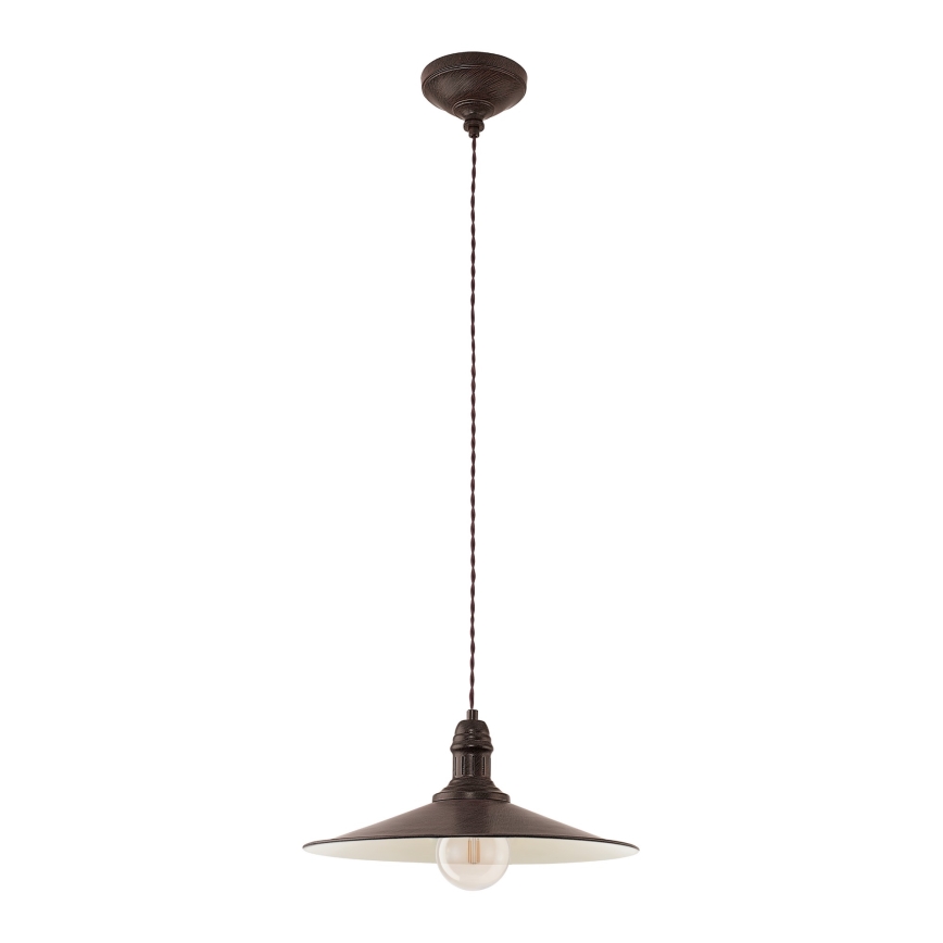 Eglo 49456 - Lampadario a sospensione su cavo STOCKBURY 1xE27/60W/230V Ø 36 cm