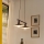 Eglo 49457 - Lampadario a sospensione con cavo STOCKBURY 2xE27/60W/230V