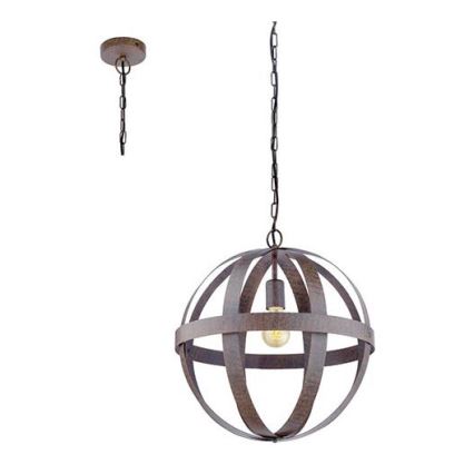 Eglo 49476 - Lampadario a sospensione con catena WESTBURY 1xE27/60W/230V diametro 45 cm