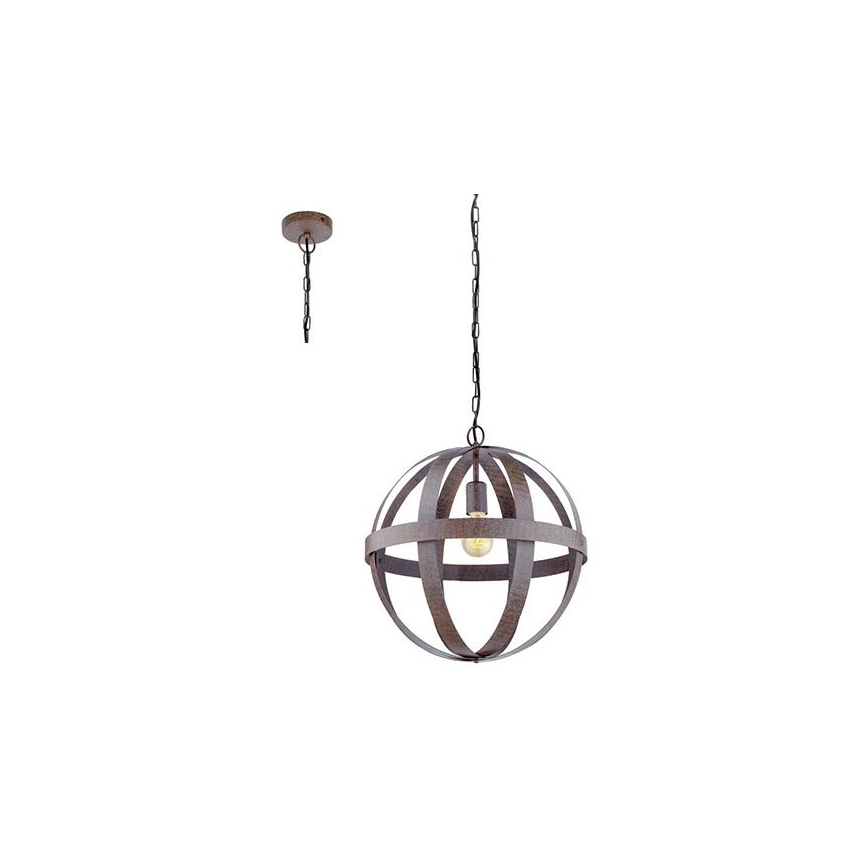 Eglo 49476 - Lampadario a sospensione con catena WESTBURY 1xE27/60W/230V diametro 45 cm