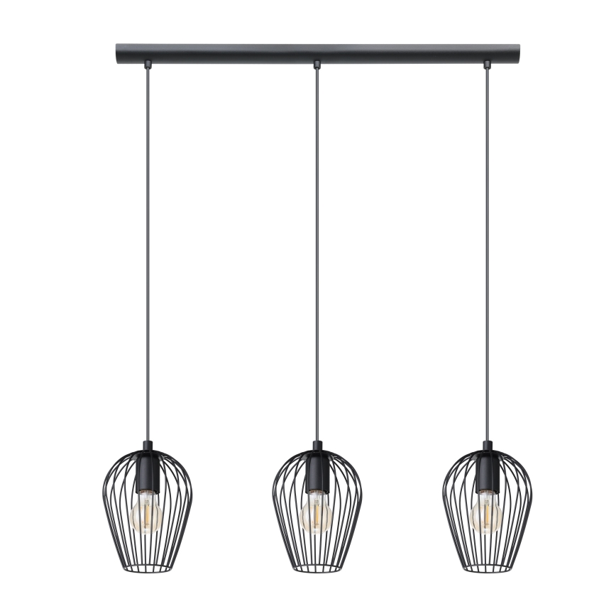Eglo - Suspension 3xE27/60W/230V