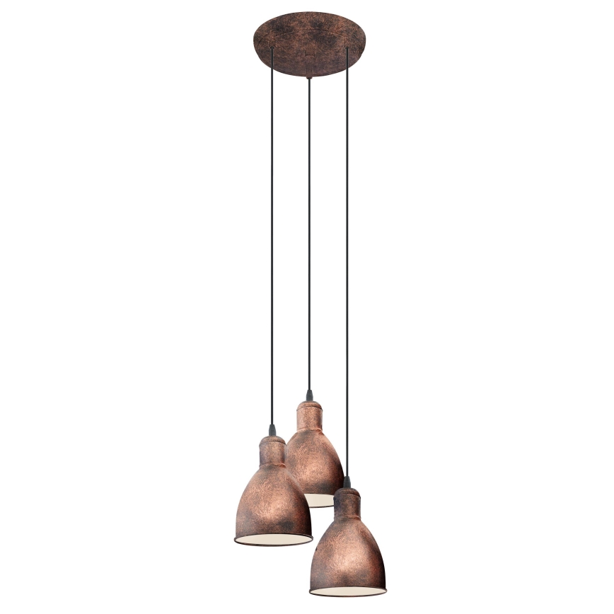 Eglo - Lampadario 3xE27/60W/230V