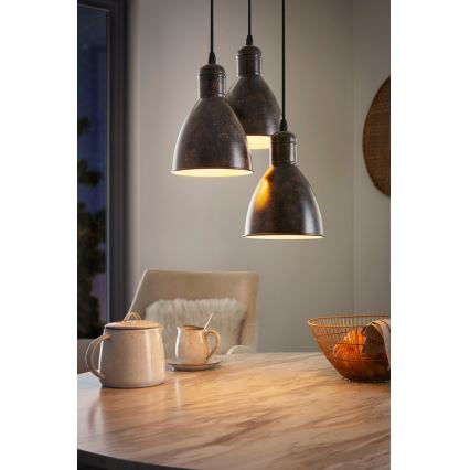 Eglo - Suspension 3xE27/60W/230V