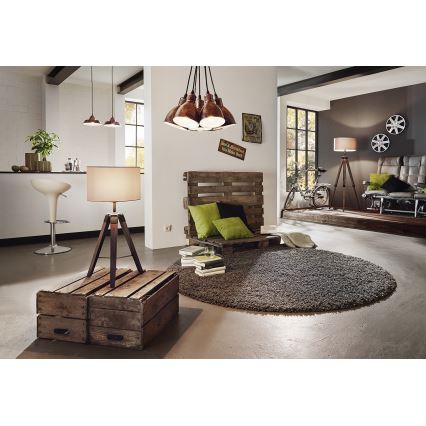 Eglo 49494 - Kronleuchter PRIDDY 1 7xE27/60W/230V