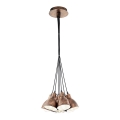 Eglo 49494 - Lampadario PRIDDY 1 7xE27/60W/230V