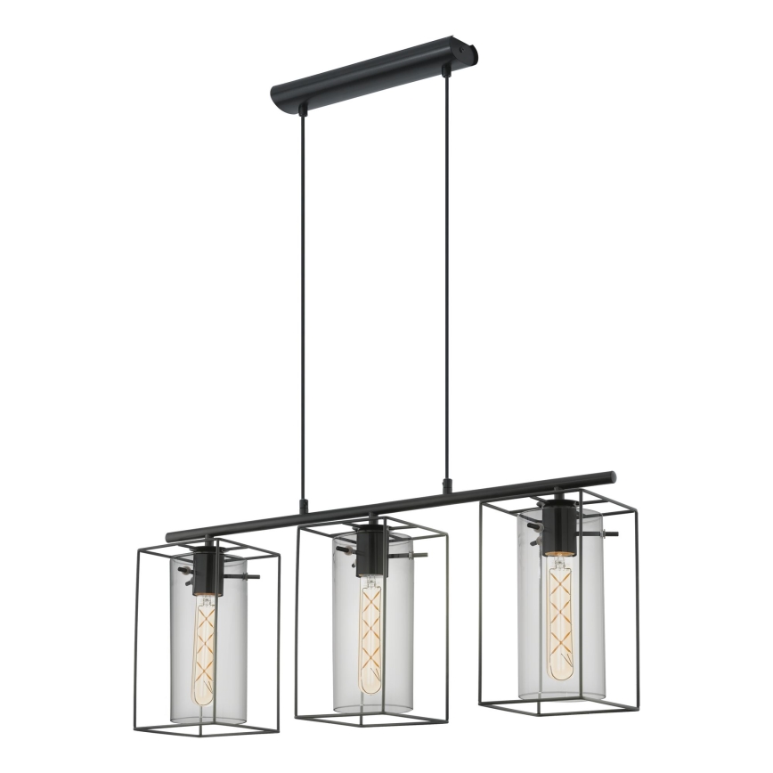 Eglo - Suspension 3xE27/60W/230V