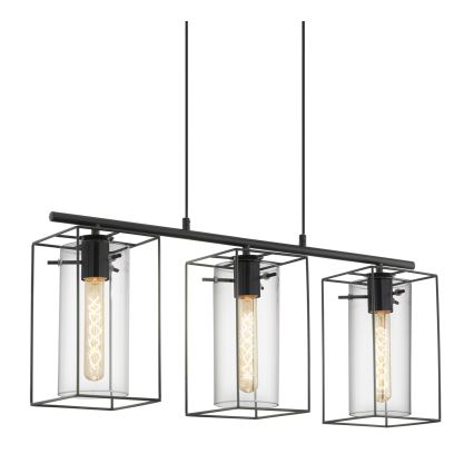 Eglo - Suspension 3xE27/60W/230V