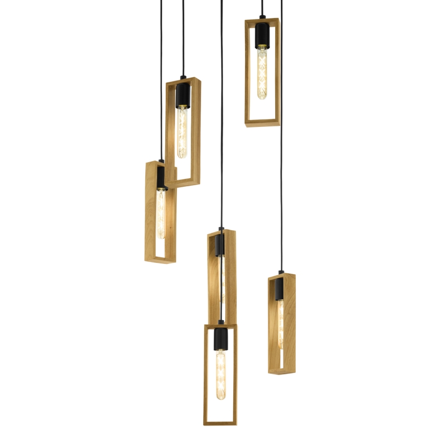 Eglo - Lampadario a sospensione con filo 6xE27/60W/230V