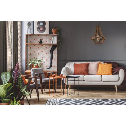 Eglo 49724 - Suspension à chaîne KINROSS 1xE27/60W