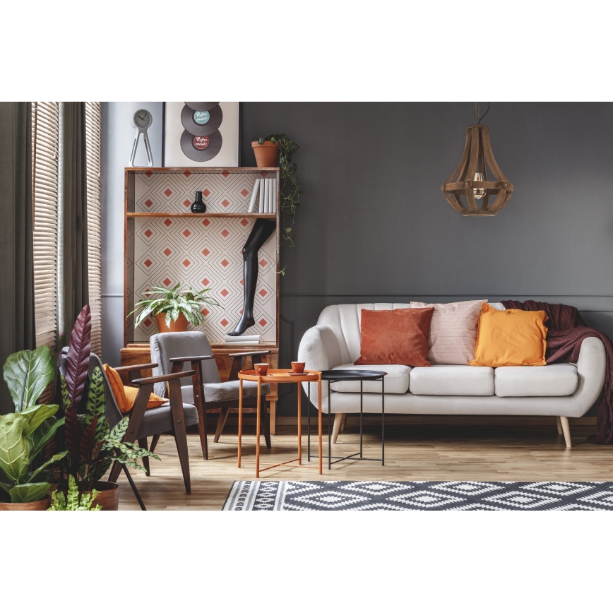 Eglo 49724 - Suspension à chaîne KINROSS 1xE27/60W