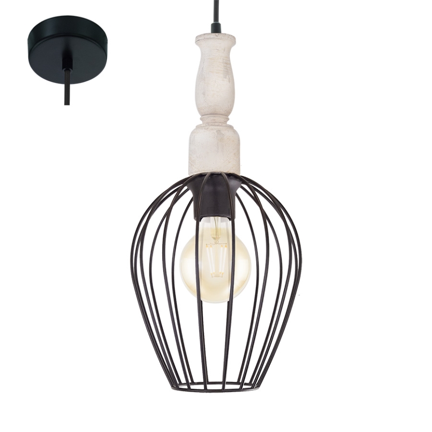 Eglo 49782 - Lampada a sospensione NORHAM 1xE27/60W