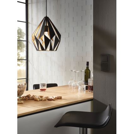 Eglo - Lampada a sospensione 1xE27/60W/230V