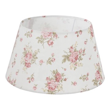Eglo 49977 - Paralume di tessuto VINTAGE E14/E27 rosa diametro 25 cm