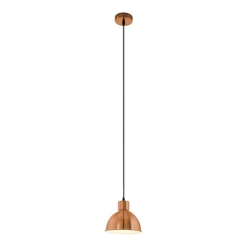 Eglo 54513 - Lampada a sospensione LED su cavo 1xE27/6W/230V, finitura ramata