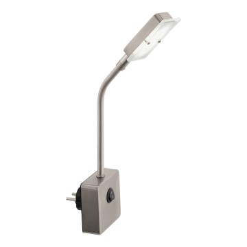 Eglo 54651 - Lampada LED con spina integrata LED/4,5W/230V 3000K cromo opaco