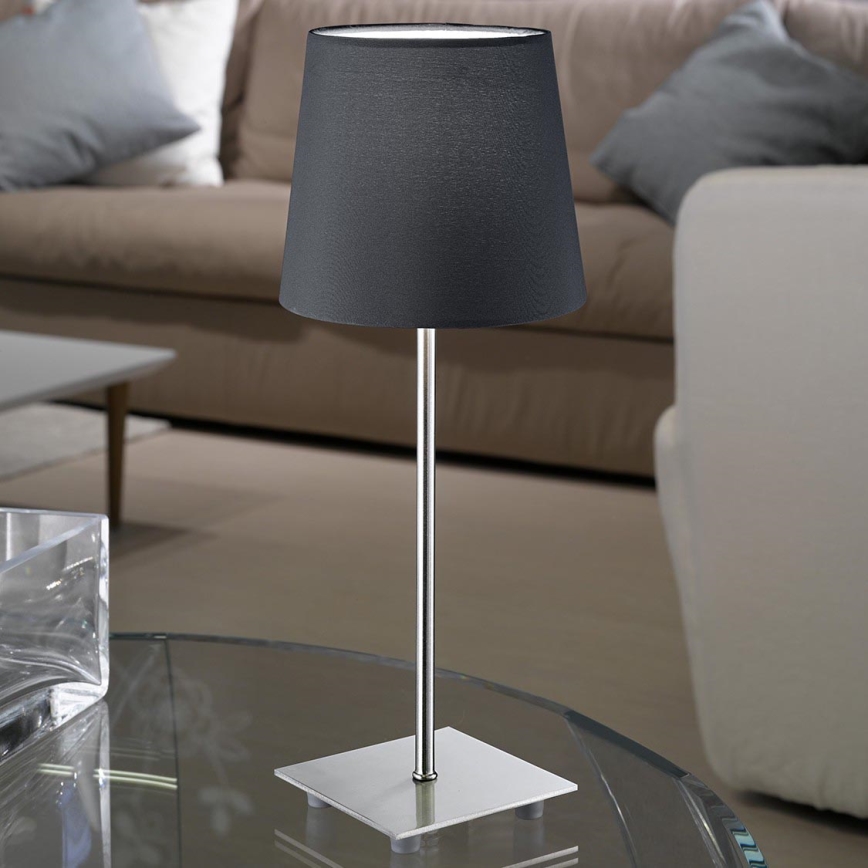 Eglo 54906 - Lampada da tavolo LED 1xE14/6W/230V grigio/cromo opaco