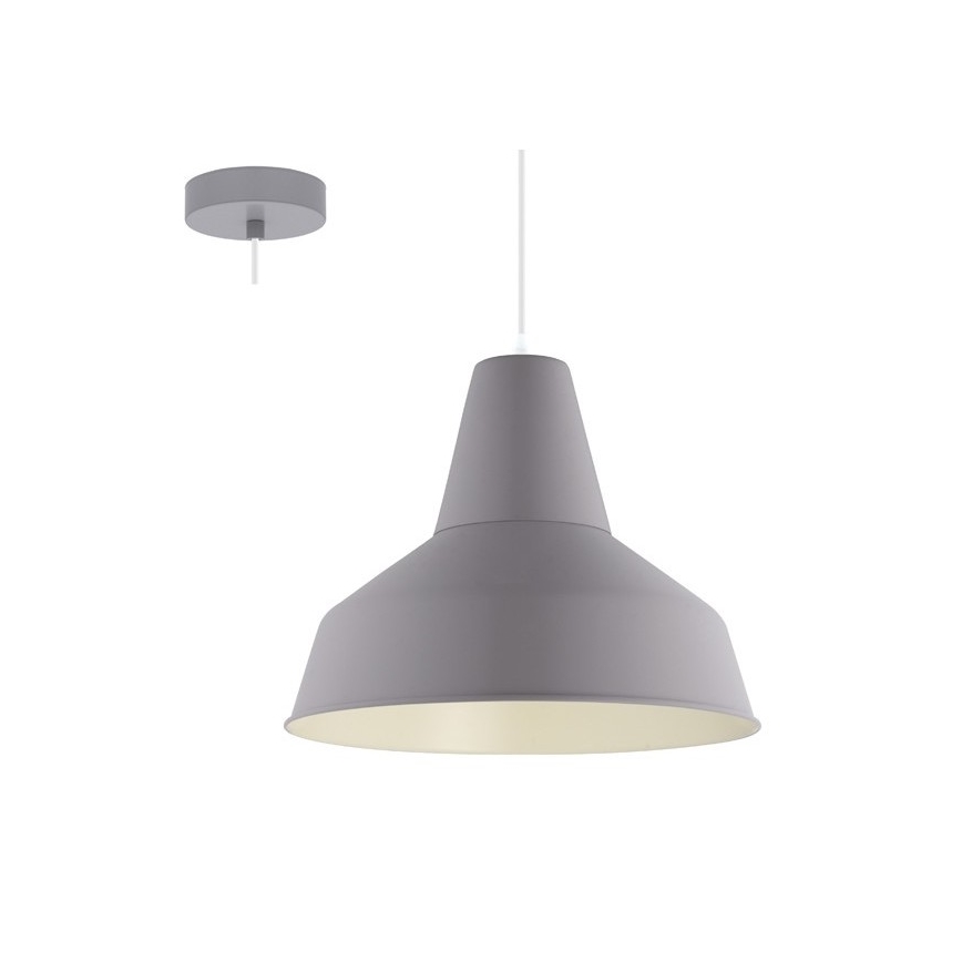 Eglo 54963 - Lampadario a sospensione con filo SOMERTON-P 1xE27/60W/230V