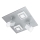 Eglo 54985 - LED-Deckenspot LED/19,6W/230V 27x27 cm mattchrom