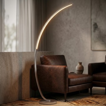 Eglo 55007 - Dimmbare LED-Stehleuchte/14W/230V mattchrom
