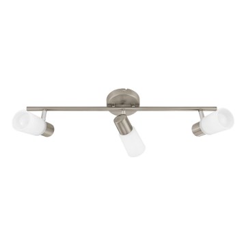 Eglo 55023 - LED-Spot 3xE14/4W/230V mattchrom