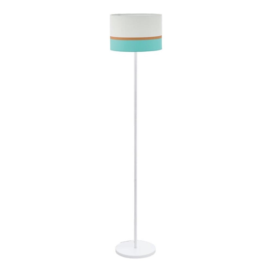 Eglo 55083 - Lampada LED da terra 1xE27/10W/230V 3000K bianco/turchese