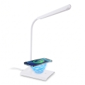 Eglo 55123 - Lampada da tavolo dimmerabile a LED con ricarica wireless LED/5,5W/230V bianca