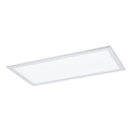 Eglo 55149 - Panneau LED RGBW dimmable en applique LED/12W/230V 2700-6500K 30x60 cm blanc + télécommande