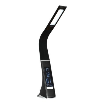 Eglo 55154 - Dimm- und wiederaufladbare LED-Tischlampe, 3,2 W, 230 V, schwarz