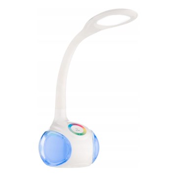 Eglo 55687 - Lampada da tavolo dimmerabile LED RGBW LED/4,16W/230V bianca