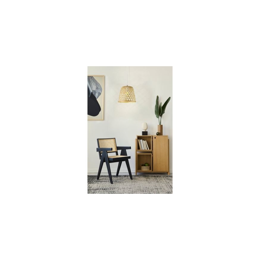 Eglo 55696 - Pendelleuchte an Kabel KIRKCOLM 1xE27/60W/230V beige
