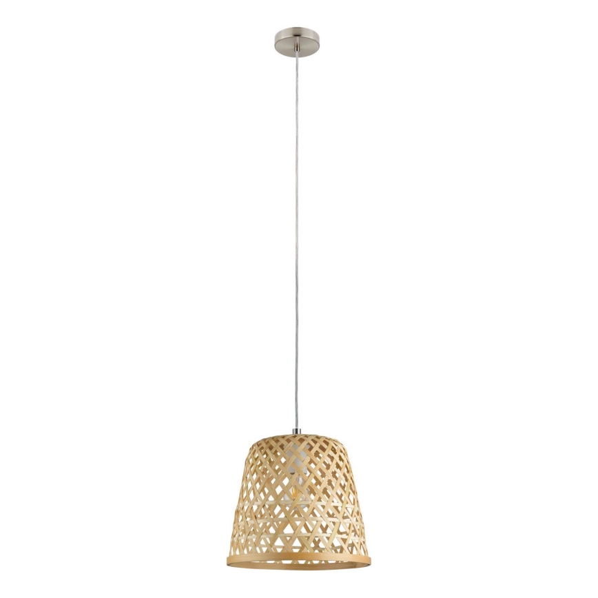 Eglo 55696 - Suspension sur câble KIRKCOLM 1xE27/60W/230V beige