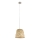 Eglo 55696 - Suspension sur câble KIRKCOLM 1xE27/60W/230V beige