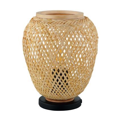 Eglo 55699 - Lampe de table DEMBLEBY 1xE27/40W/230V beige