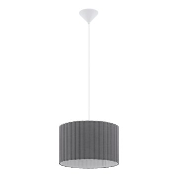 Eglo 55702 - Lampada a sospensione con cavo 1xE27/40W/230V grigio