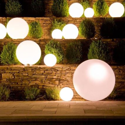 Eglo 55786 - LED RGBW Lampada da esterno MONTEROLO-C 1xE27/9W/230V 2700-6500K IP65 diametro 30 cm + telecomando