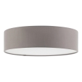 Eglo 55872 - Plafoniera LED 1xE27/11W/230V Ø 38 cm, grigio