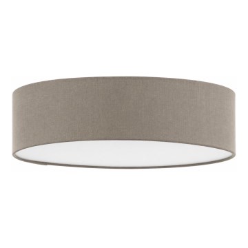 Eglo 55873 - Plafoniera LED 1xE27/11W/230V Ø 38 cm tortora