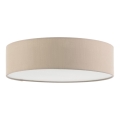 Eglo 55873 - Plafonnier LED 1xE27/11W/230V Ø 38 cm taupe