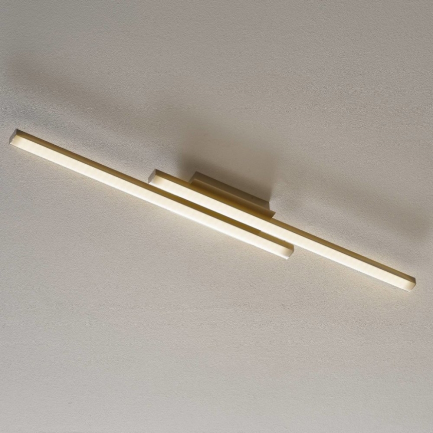 Eglo 55971 - Dimmbare LED RGBW-Deckenleuchte FRAIOLI-C LED/34W/230V 2700-6500K mattchrom + Fernbedienung
