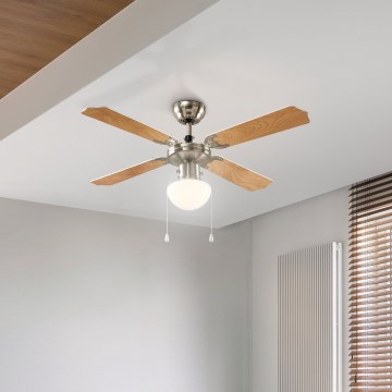 Eglo 56035 - LED-Deckenventilator 1xE27/4,9W/230V 3000K Durchmesser 106,6 cm