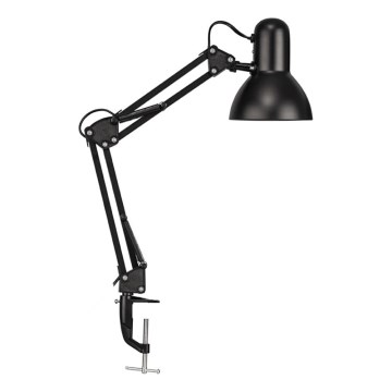 Eglo 56043 - Lampe de bureau LED à pince 1xE14/4,9W/230V noire