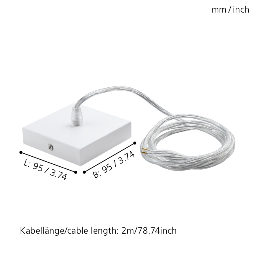 Eglo - Cordon d'alimentation 2 m