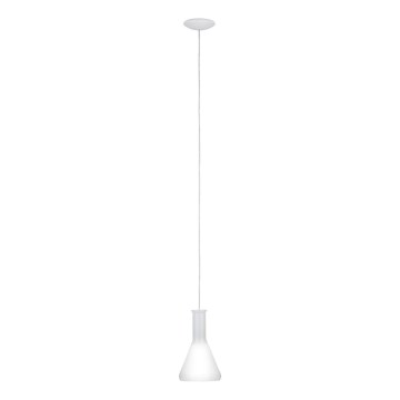 Eglo 62264 - Suspension filaire PASCOA PRO 1xE27/60W/230V 16,8 cm blanc