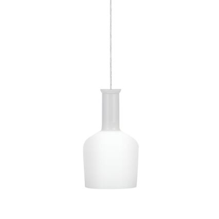 Eglo 62265 - Lampadario a sospensione con filo PASCOA PRO 1xE27/60W/230V 15,6 cm bianco